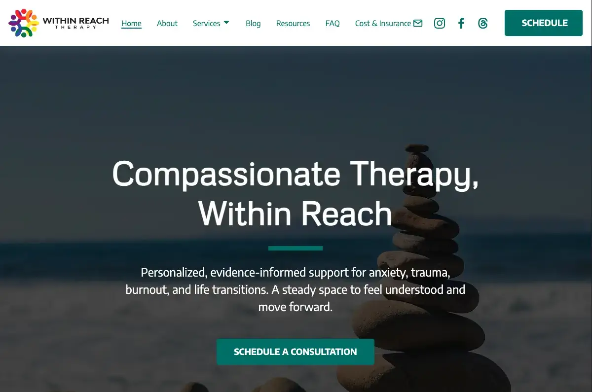 Within Reach project screenshot